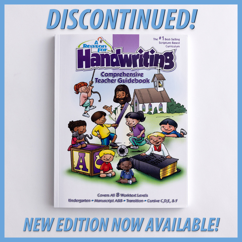 Limited Stock! Handwriting 1st-6th Comprehensive Teacher Guidebook