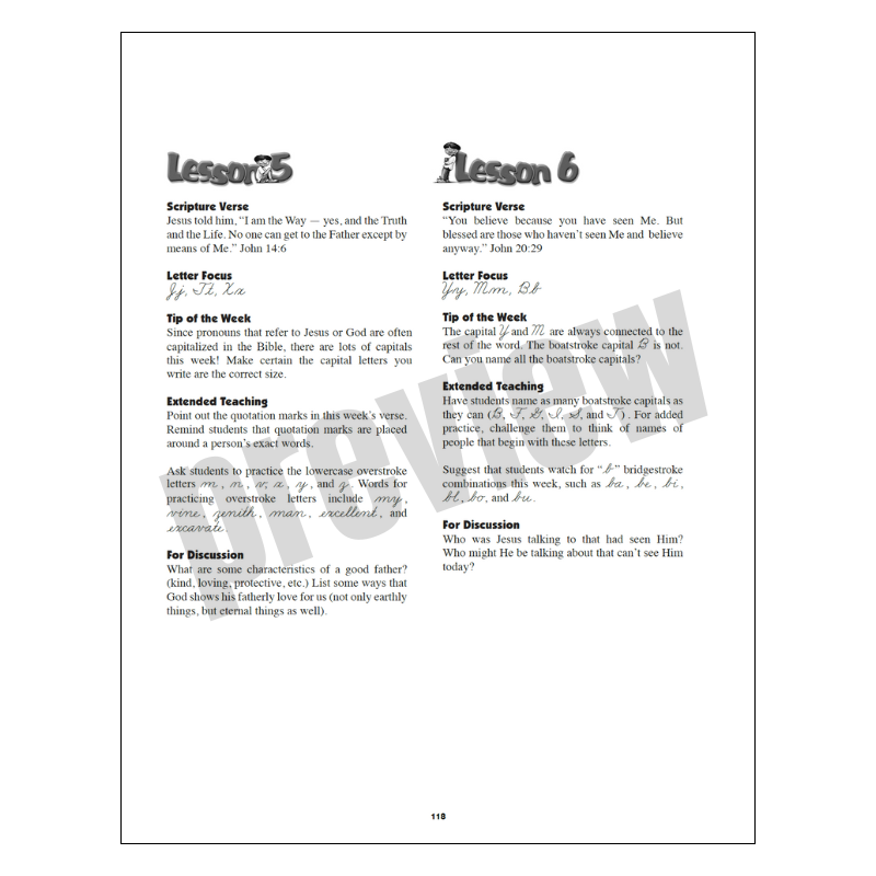 REVISED & UPDATED! Handwriting 1st - 6th Comprehensive Teacher Guidebook