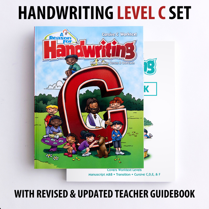 Handwriting Level C Set (with Revised & Updated Teacher Guidebook)