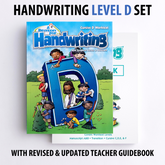 Handwriting Level D Set (with Revised & Updated Teacher Guidebook)