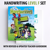 Handwriting Level F Set (with Revised & Updated Teacher Guidebook)
