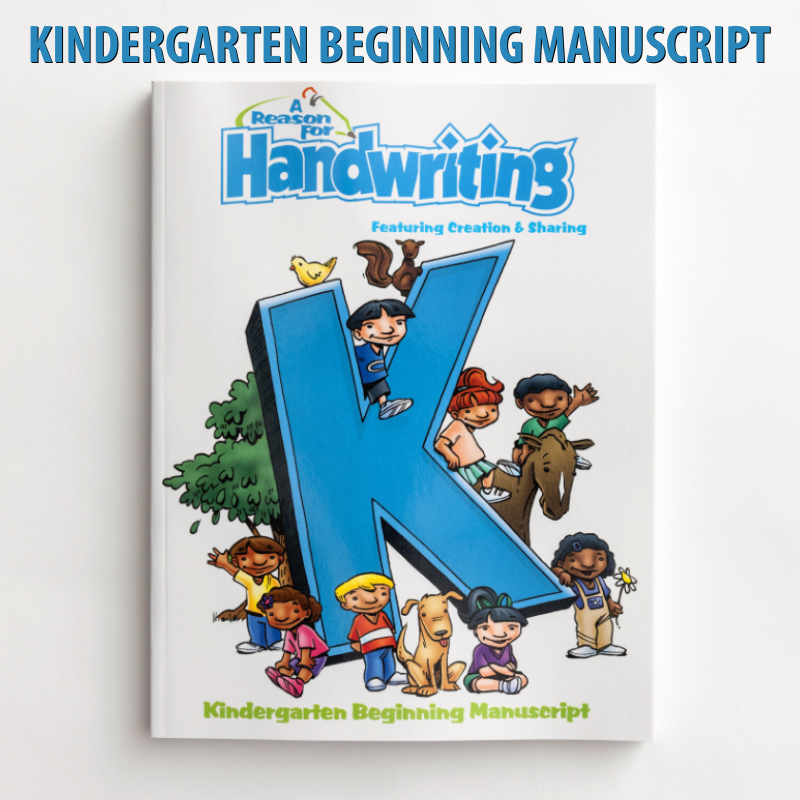 Handwriting Kindergarten Beginning Manuscript Student Worktext