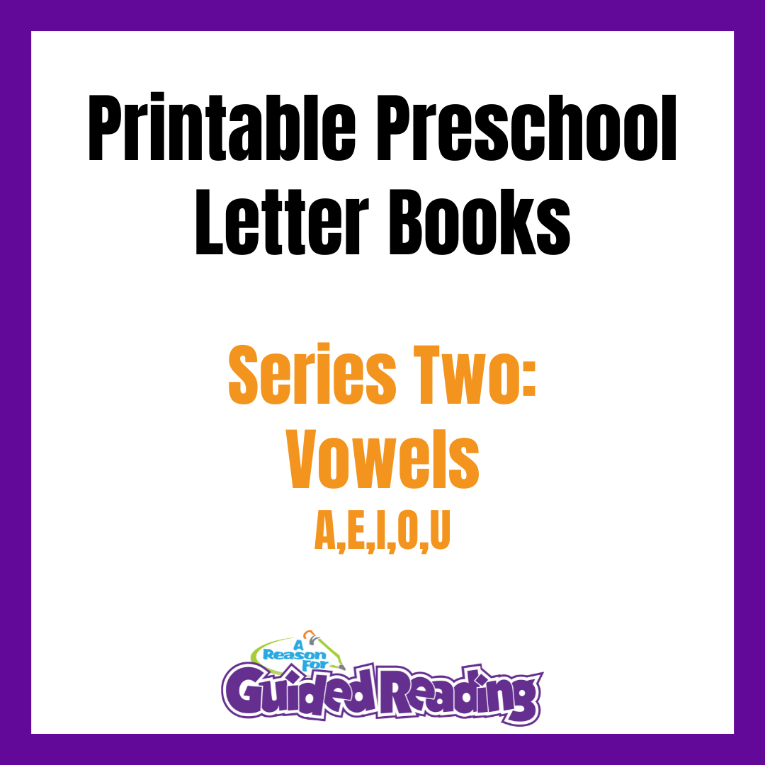 Guided Reading Folded Letter Books - Series 2