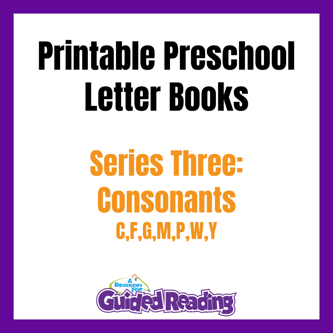 Guided Reading Folded Letter Books - Series 3