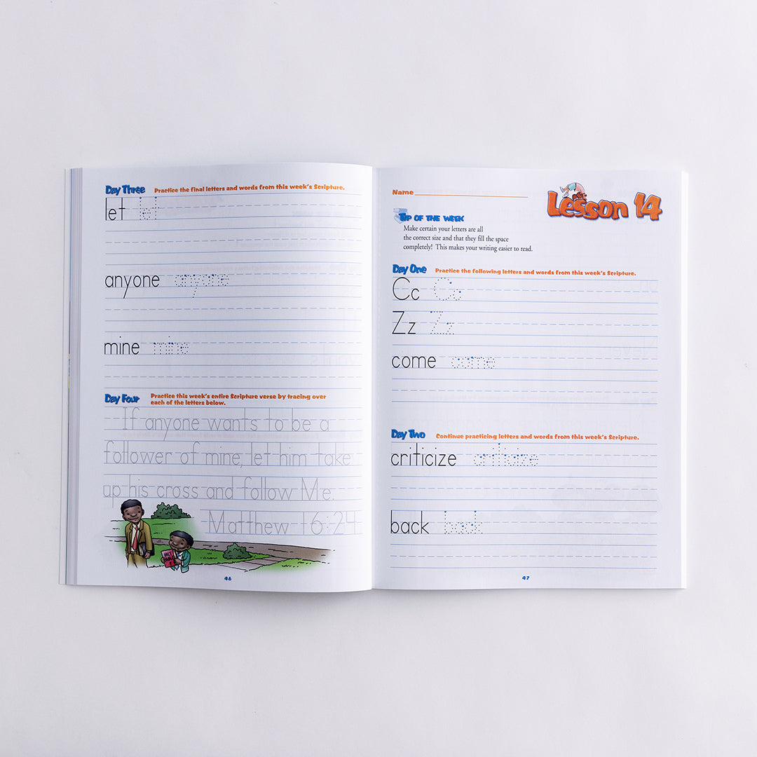 Handwriting Level B Set (with Revised & Updated Teacher Guidebook)