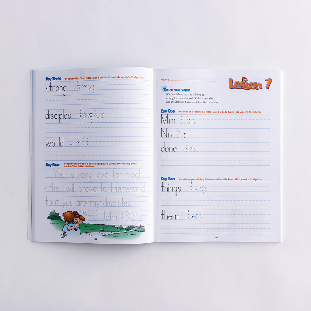 Handwriting Level B Set (with Revised & Updated Teacher Guidebook)