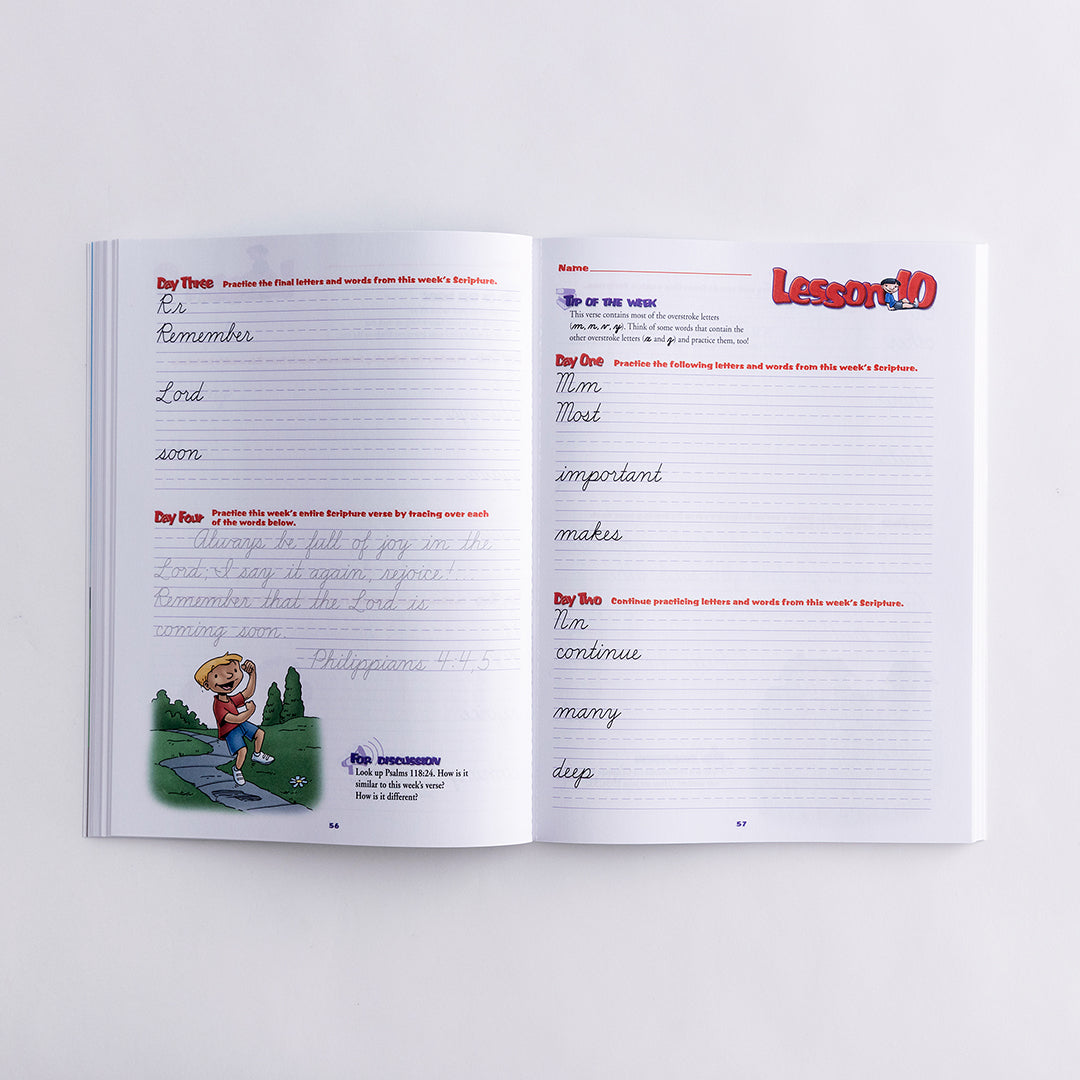 Handwriting Level C Set (with Revised & Updated Teacher Guidebook)