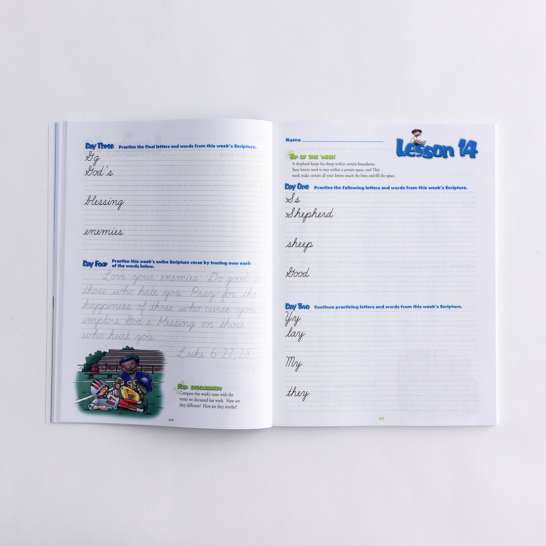 Handwriting Level D Set (with Revised & Updated Teacher Guidebook)