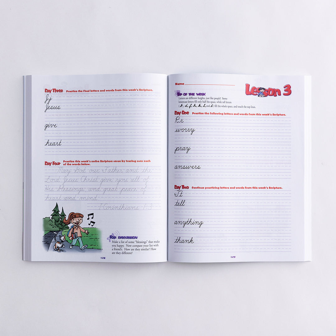 Handwriting Level T (Transition) Student Worktext