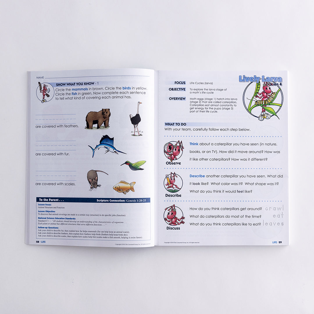 Science Level A Homeschool Set