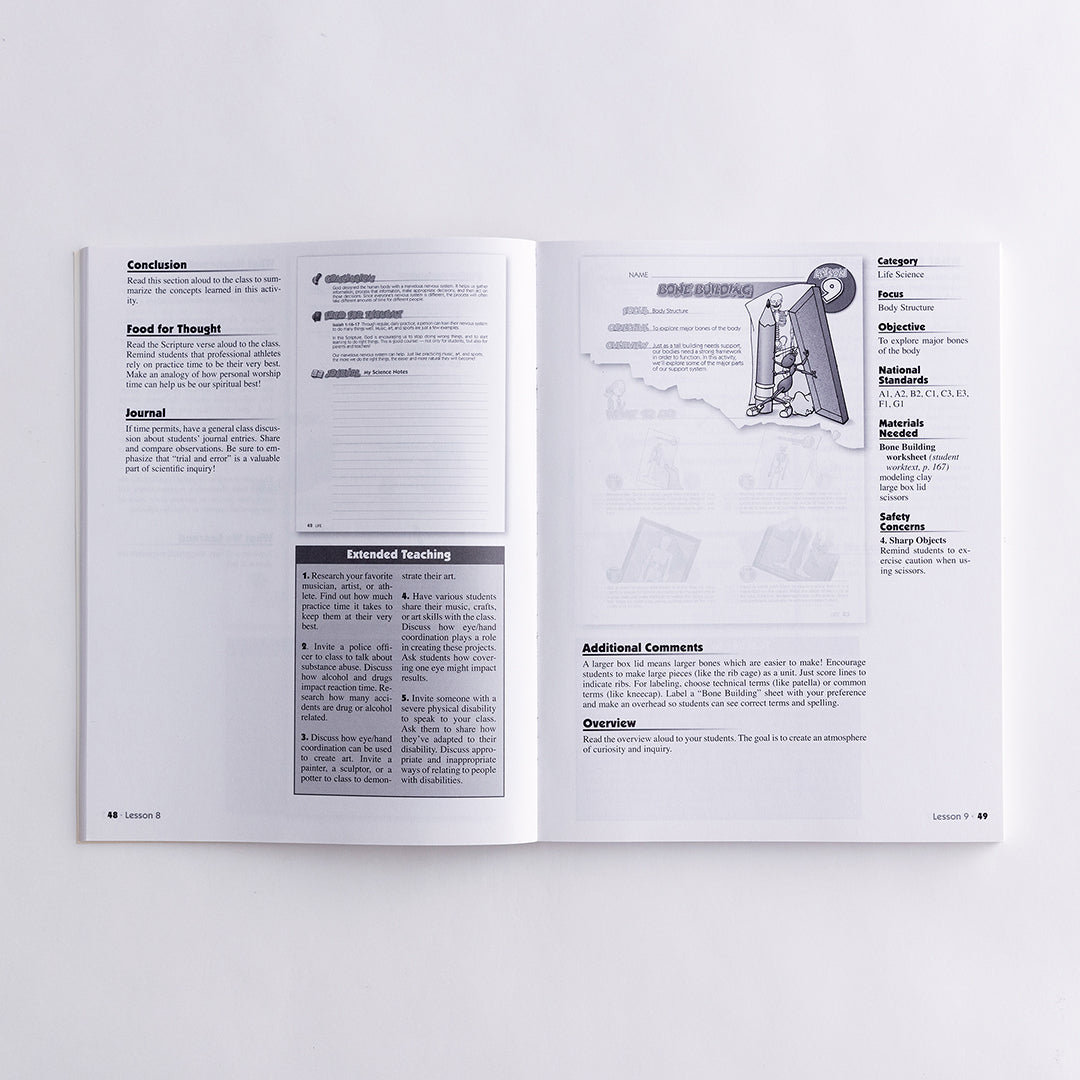 Science Level D Homeschool Pack