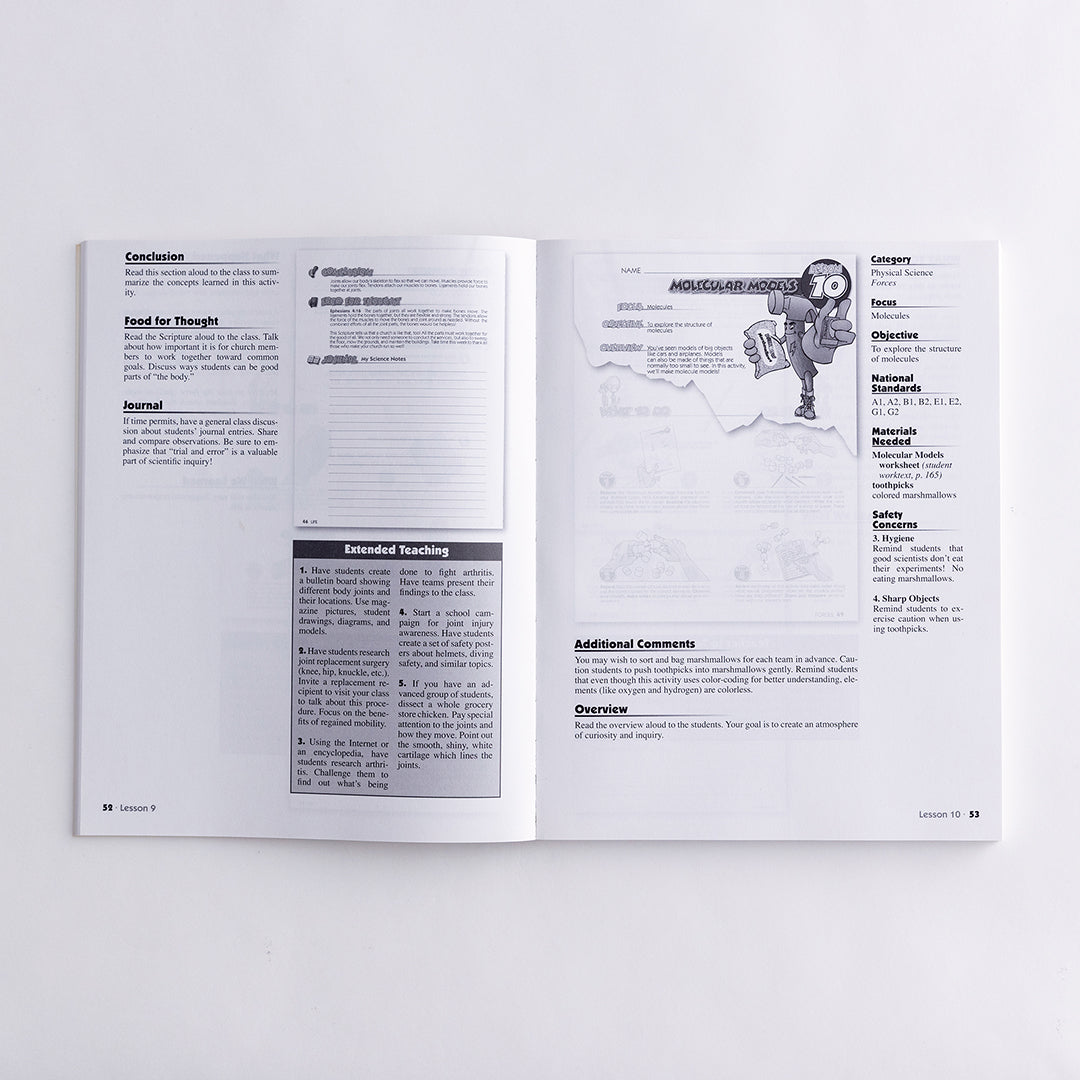 Science Level E Homeschool Pack