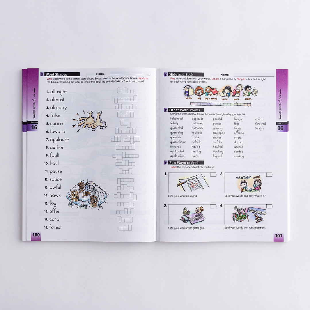 Spelling Level D Set, 2nd Edition