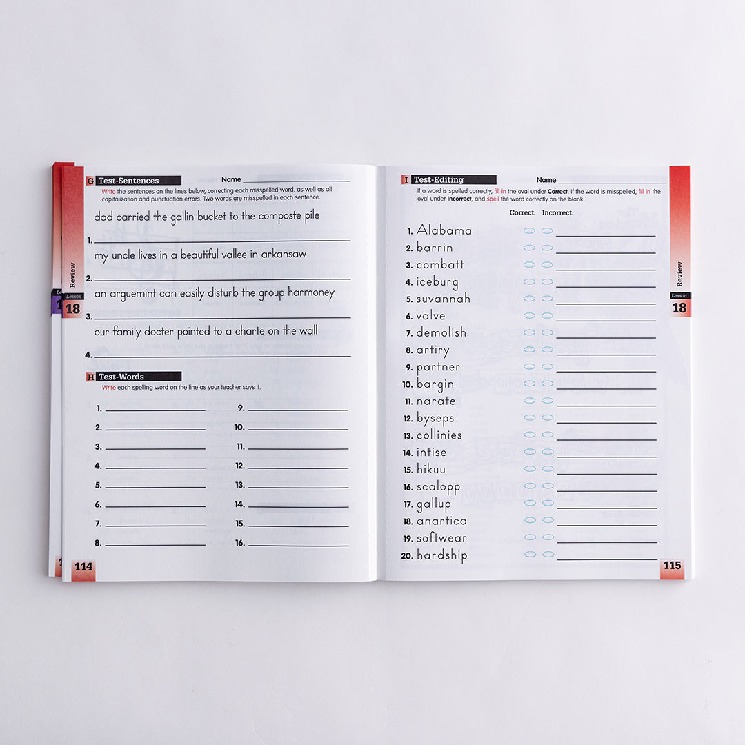 Spelling Level E Set, 2nd Edition