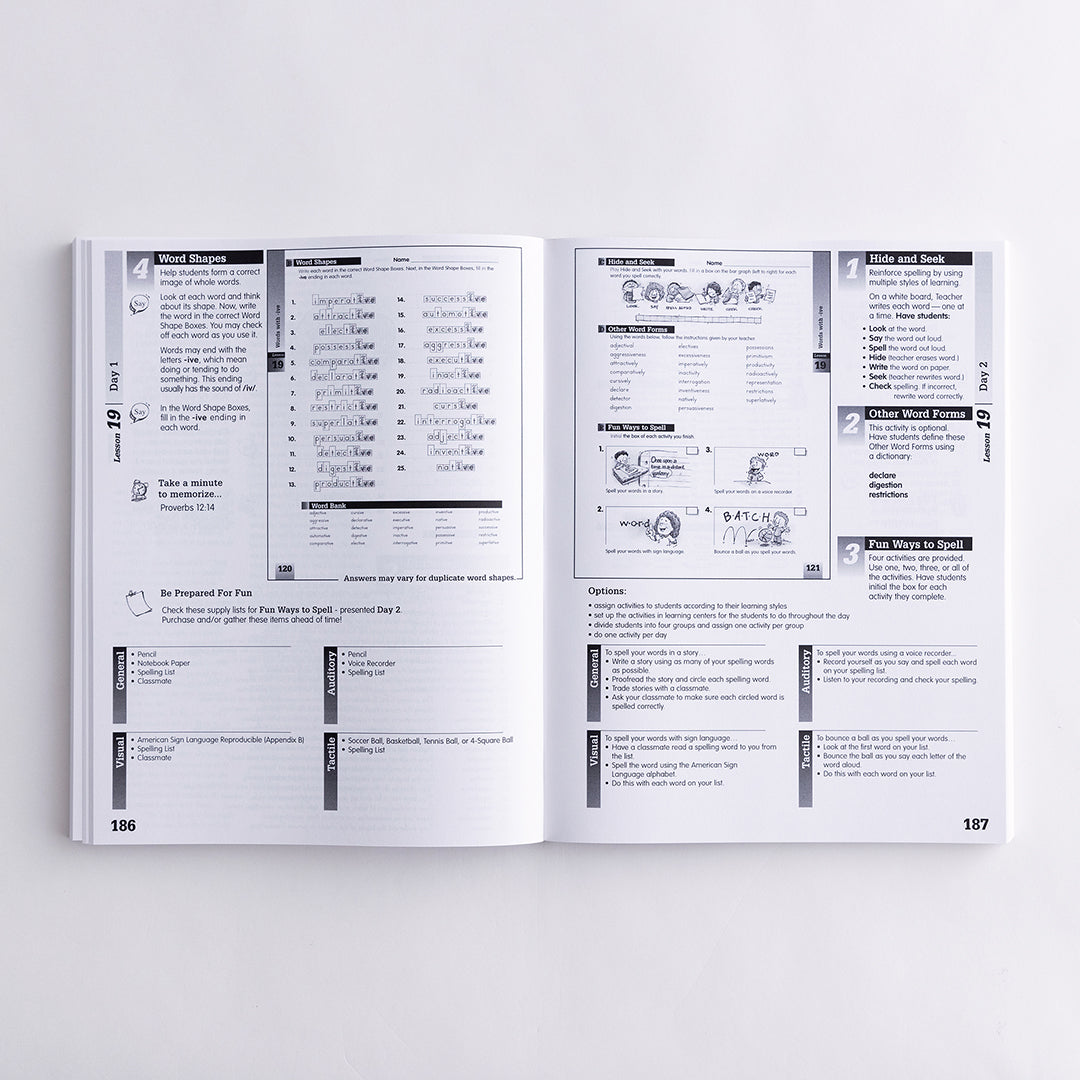 Spelling Level F Set, 2nd Edition