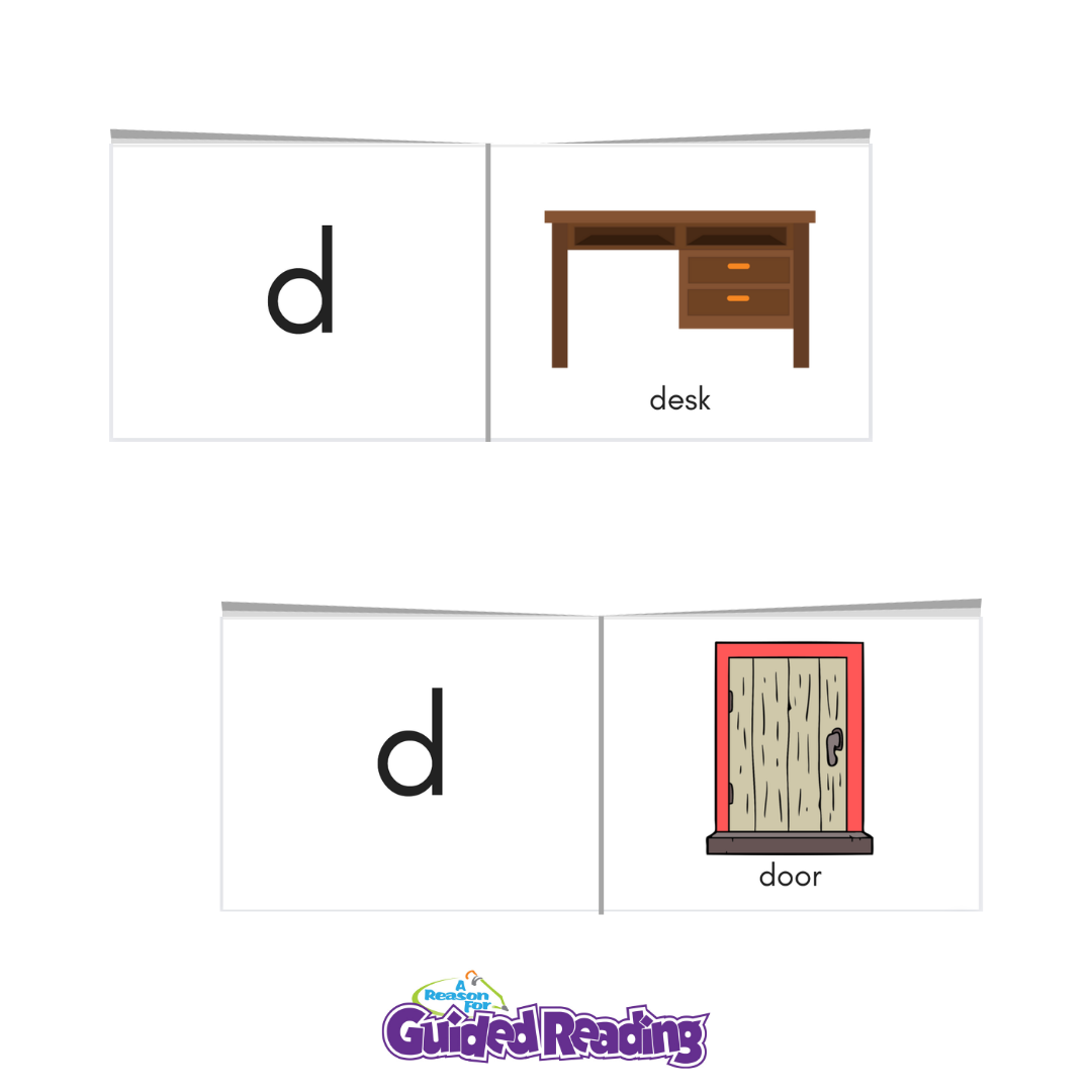 Guided Reading Folded Letter Books - Series 1
