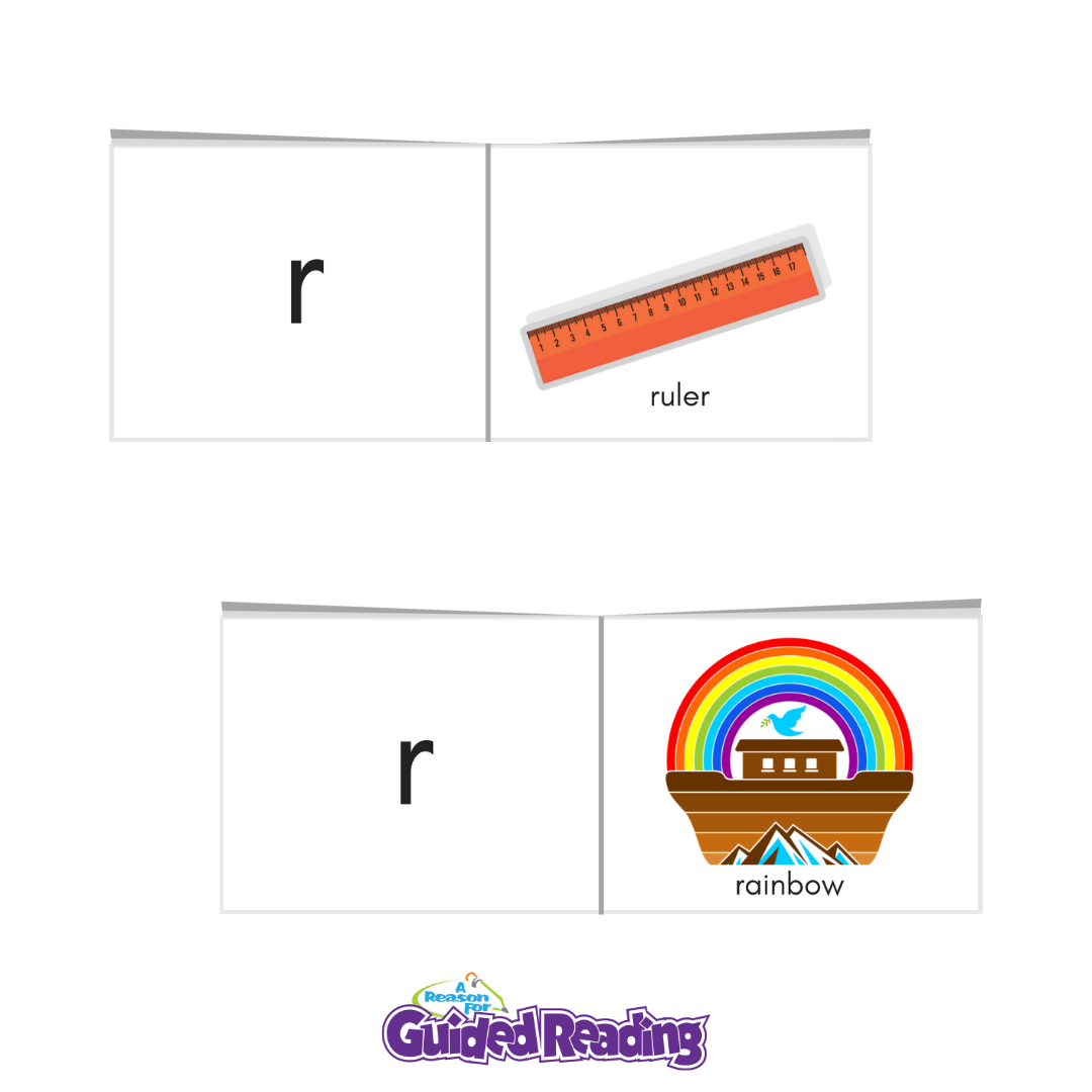Guided Reading Folded Letter Books - Series 1