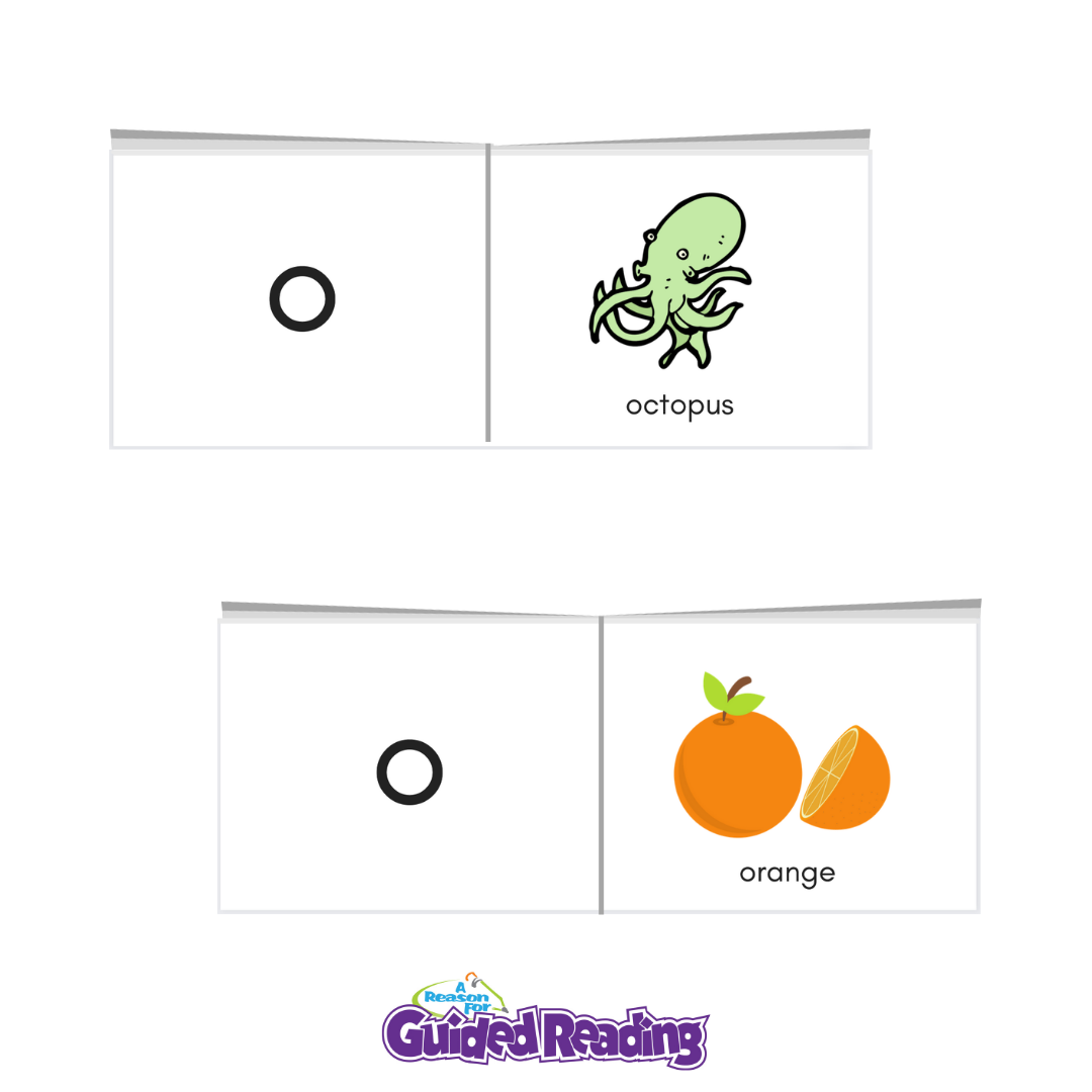Guided Reading Folded Letter Books - Series 2