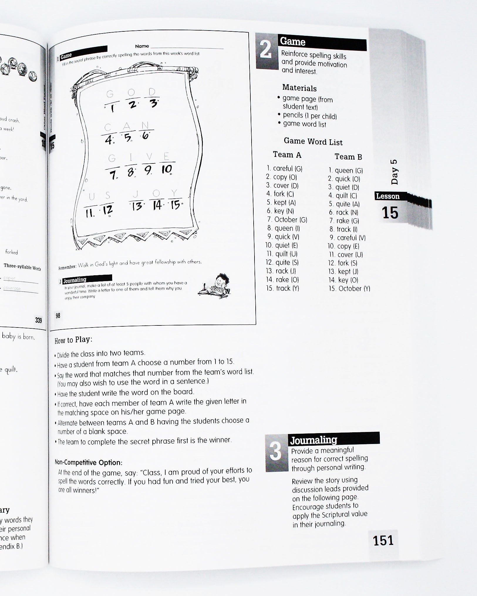 Spelling Level C Teacher Guidebook (Limited Stock)