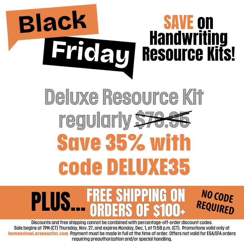 Handwriting Kindergarten Deluxe Resource Kit