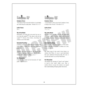REVISED & UPDATED! Handwriting 1st - 6th Comprehensive Teacher Guidebook