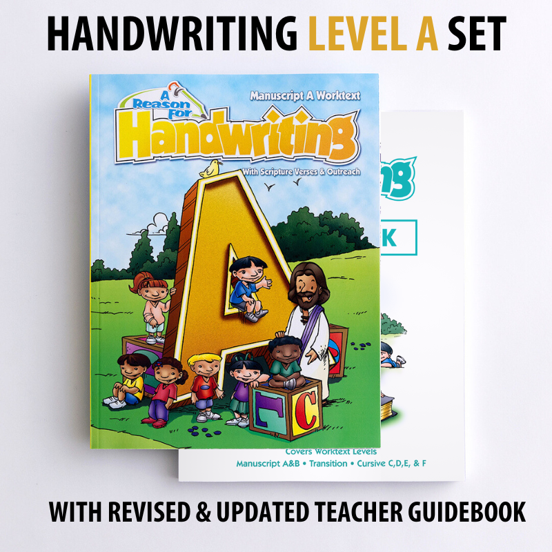 Handwriting Level A Set (with Revised & Updated Teacher Guidebook)