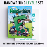 Handwriting Level E Set (with Revised & Updated Teacher Guidebook)