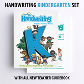 Handwriting Kindergarten Beginning Manuscript Set