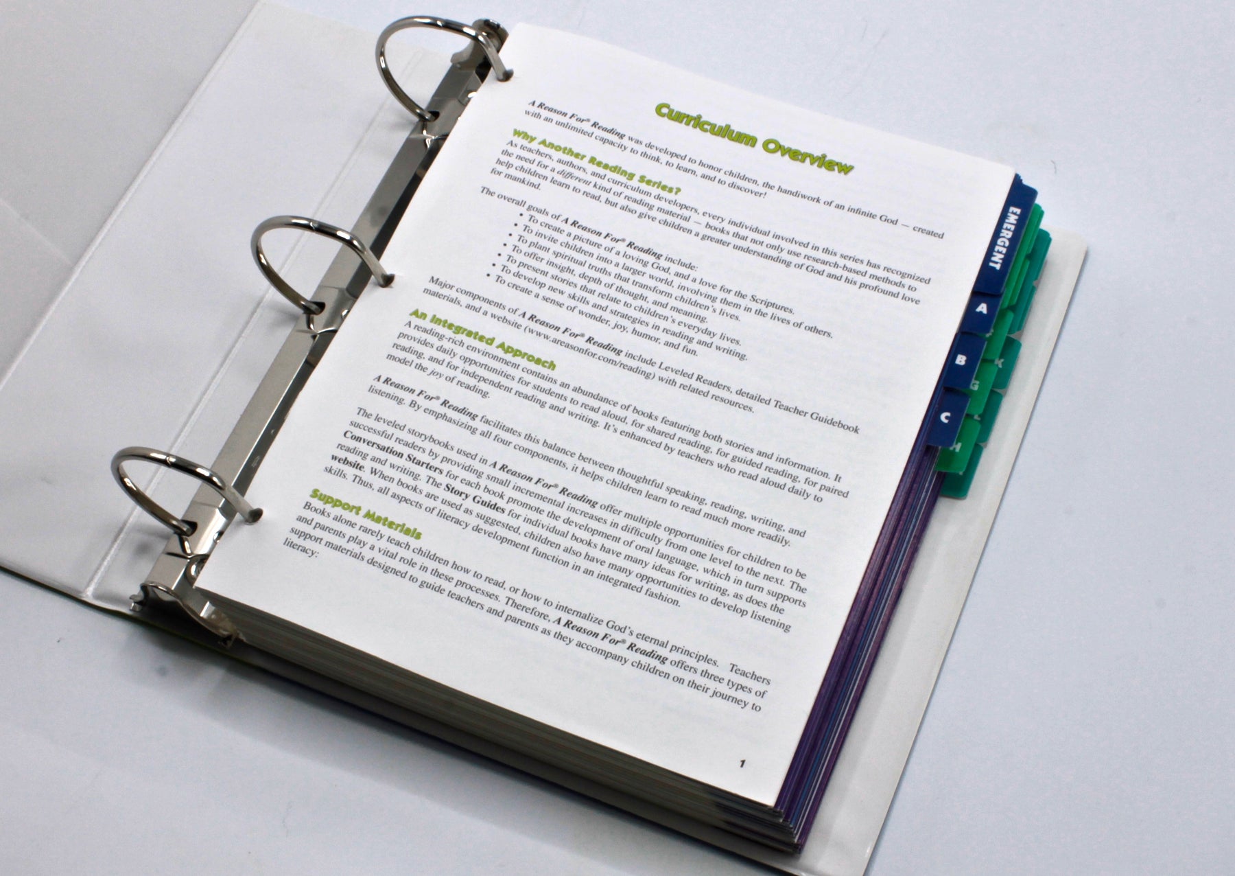 A Reason For Reading® Teacher Resource Binder + Story Guides