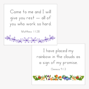 Handwriting Kindergarten Verse Cards