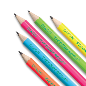 Ticonderoga® #2 Pencil, Assorted Neon Colors