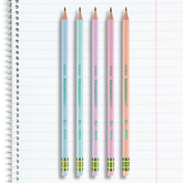 Ticonderoga® #2 Pencil, Assorted Pastel Colors