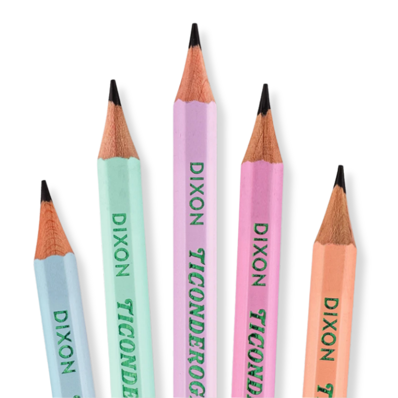 Ticonderoga® #2 Pencil, Assorted Pastel Colors
