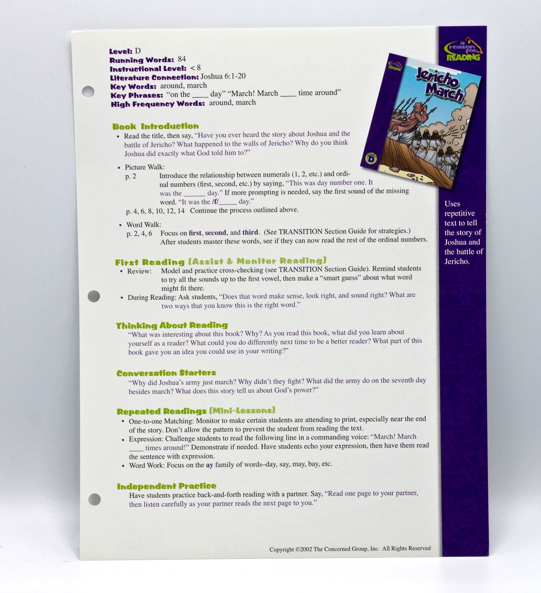 A Reason For Reading® Teacher Resource Binder + Story Guides