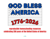USA 250th Anniversary FREE Printable Collection
