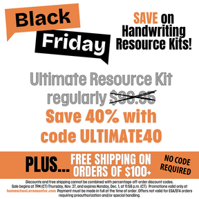 Handwriting Kindergarten Ultimate Resource Kit