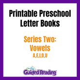 Guided Reading Folded Letter Books - Series 2