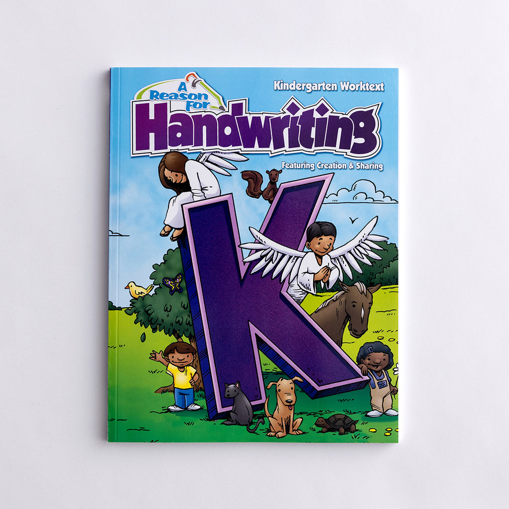 A Reason For Handwriting Writing Workbook Level B, Grade 2 - Learning  Workbooks for Kids Age 6-8 - Practice Paper Books for Spelling and Reading  for